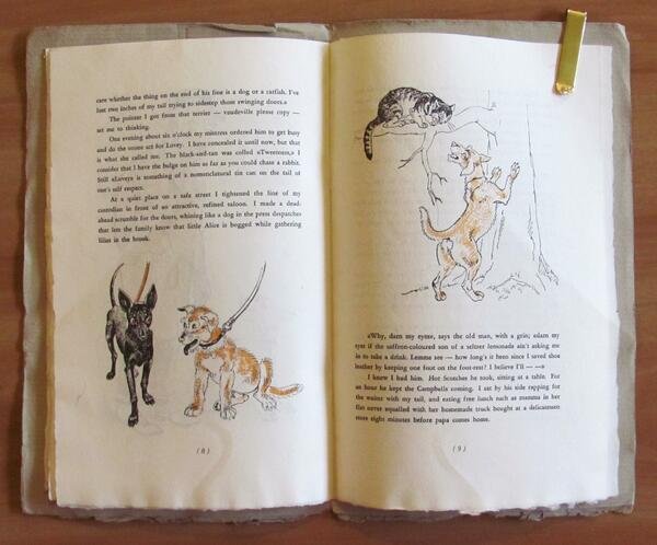 MEMOIRS OF A YELLOW DOG, 1950 ill. O. ANDREEN - …