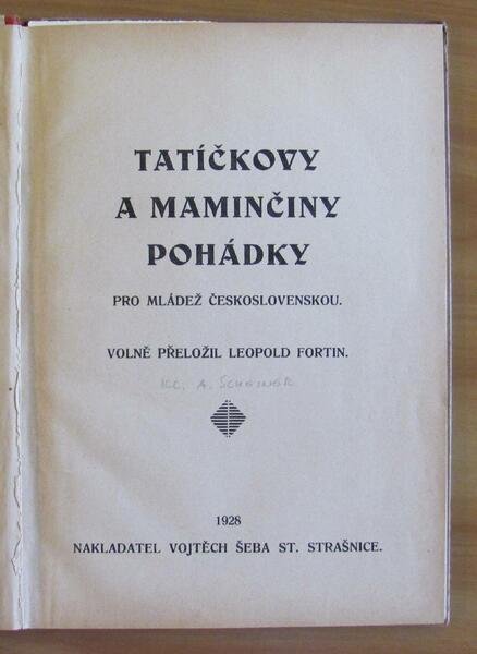 Tatickovy a Maminciny Pohadky (Le favole di babbino e mammina)