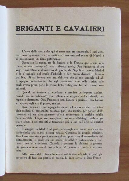 BRIGANTII E CAVALIERI - Collana IL ROMANZO SETTIMANALE N.10 - …