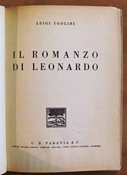 IL ROMANZO DI LEONARDO - ill. Gustavino