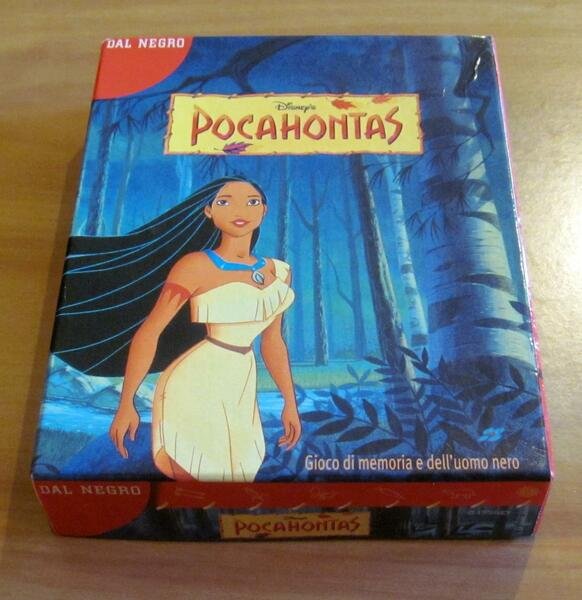 POCAHONTAS - Gioco di memoria e Uomo Nero Dal Negro …