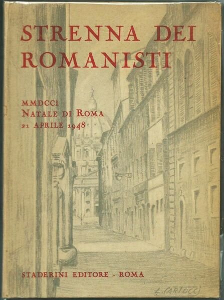 STRENNA DEI ROMANISTI - NATALE DI ROMA 1948