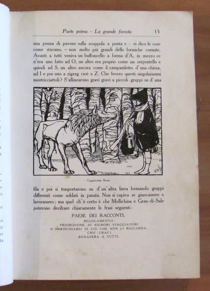 LA LEGGENDA D'ORO DI MOLLICHINA, 1915 ca. ill. CAMBELLOTTI