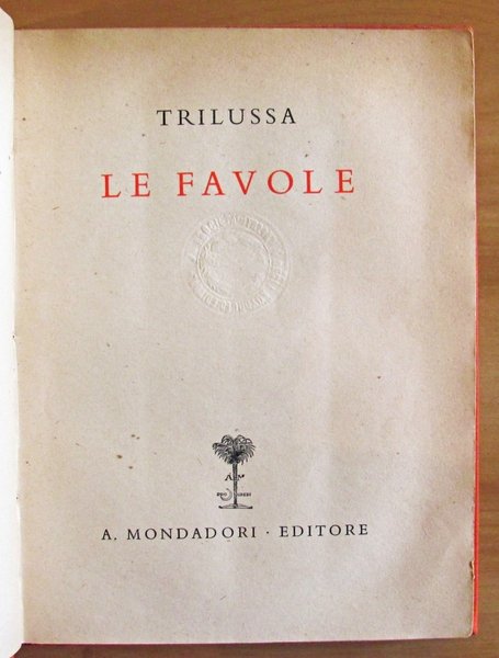 LE FAVOLE ( 1891-1907)