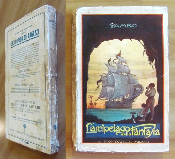 L'ARCIPELAGO DELLA FANTASIA, I ed. 1930 - ill. YAMBO