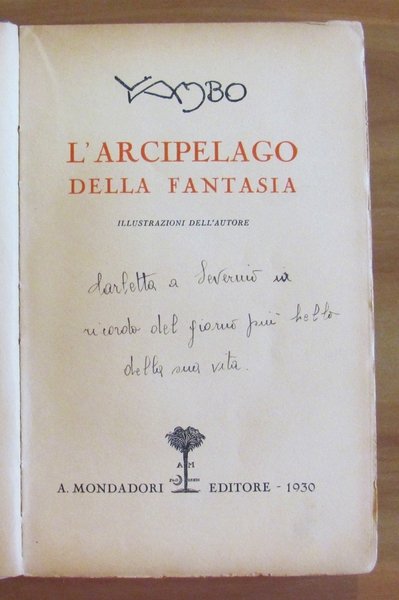 L'ARCIPELAGO DELLA FANTASIA, I ed. 1930 - ill. YAMBO