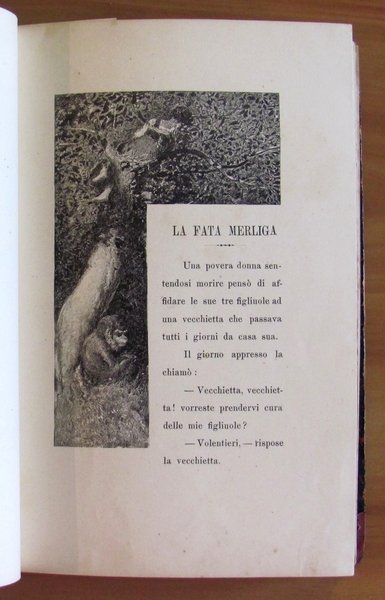 NEL REGNO DELLE FATE, I edizione 1884 - ill. DALBONO …