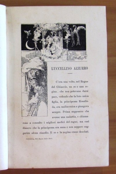 NEL REGNO DELLE FATE, I edizione 1884 - ill. DALBONO …