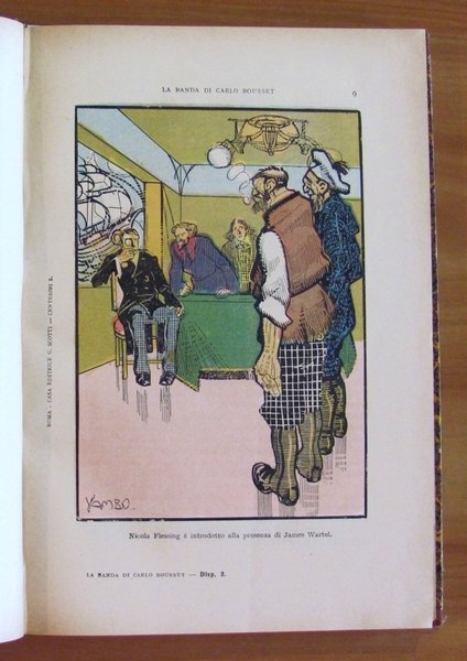 LA BANDA DI CARLO BOUSSET, I edizione 1911