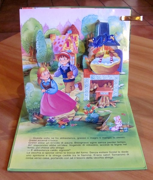 HANSEL E GRETEL - Libro Animato - POP-UP, 1995