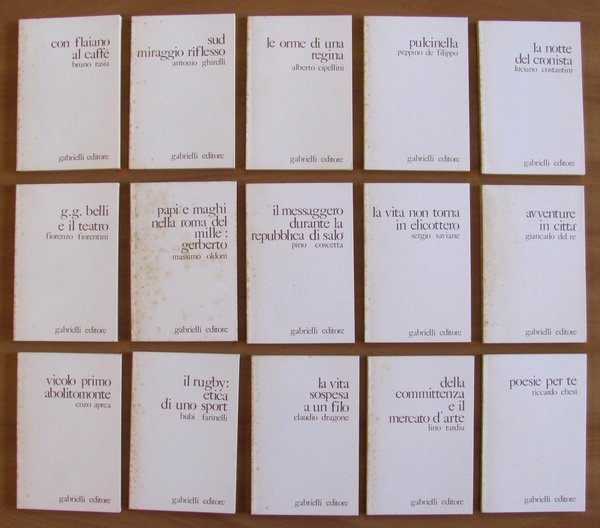 A VIA MARGUTTA CON GLI AMICI - 15 Volumi in …