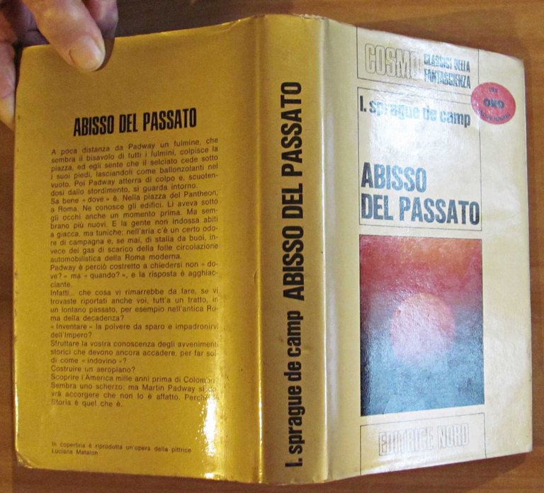 ABISSO DEL PASSATO - Cosmo Oro, I ed. 1972