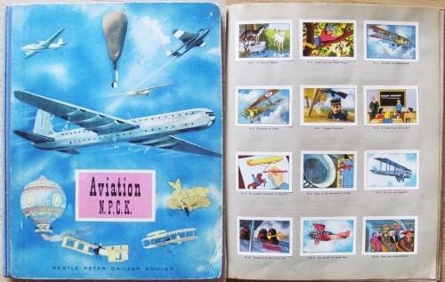 Abum Completo Aviation N.P.C.K.. Ed Chocolats Nestle, 1948. 288 Figurine …