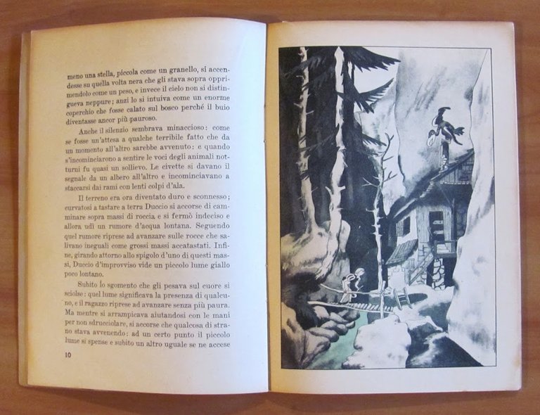 ACCADDE NEL BOSCO, anni '40 - ill. N. NOBILI