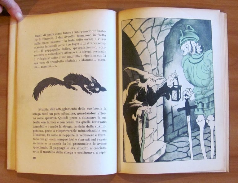 ACCADDE NEL BOSCO, anni '40 - ill. N. NOBILI