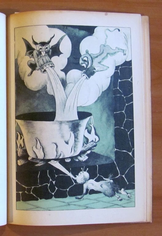 ACCADDE NEL BOSCO, anni '40 - ill. N. NOBILI