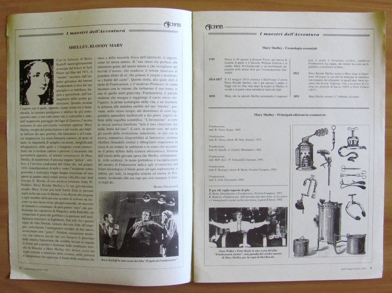 ACHAB - I maestri dell'Avventura N.3 Suppl. al N.51, 1996 …