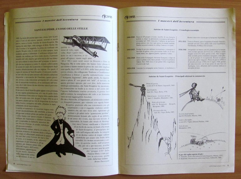 ACHAB - I maestri dell'Avventura N.3 Suppl. al N.51, 1996 …