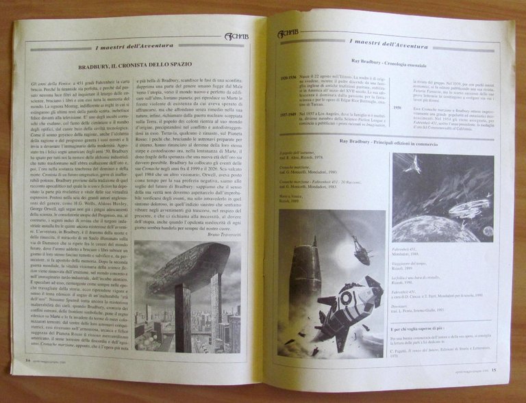 ACHAB - I maestri dell'Avventura N.3 Suppl. al N.51, 1996 …