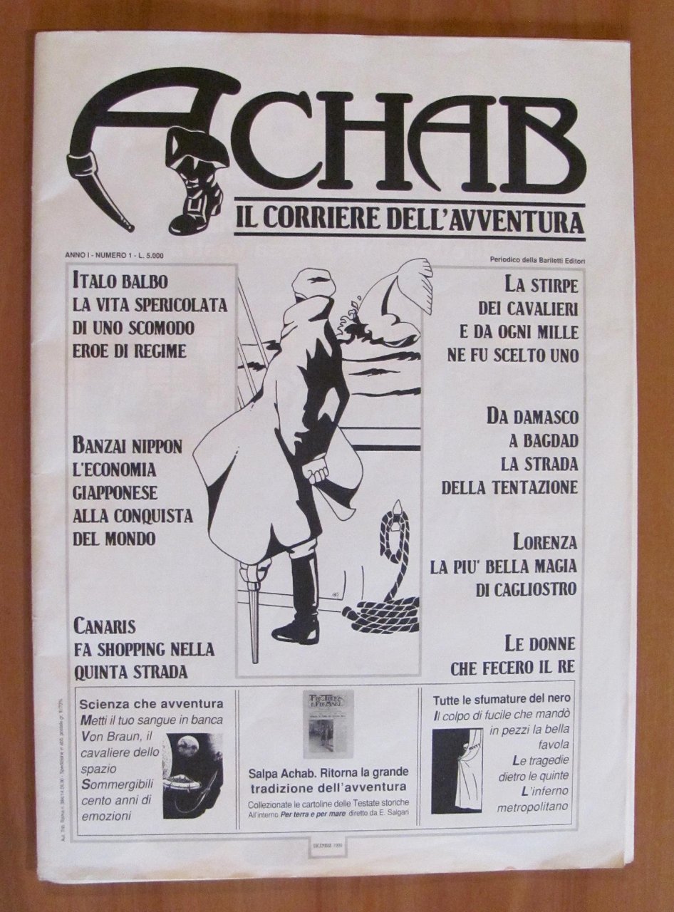 ACHAB Il Corriere dell'Avventura - Anno I N.1, 1990