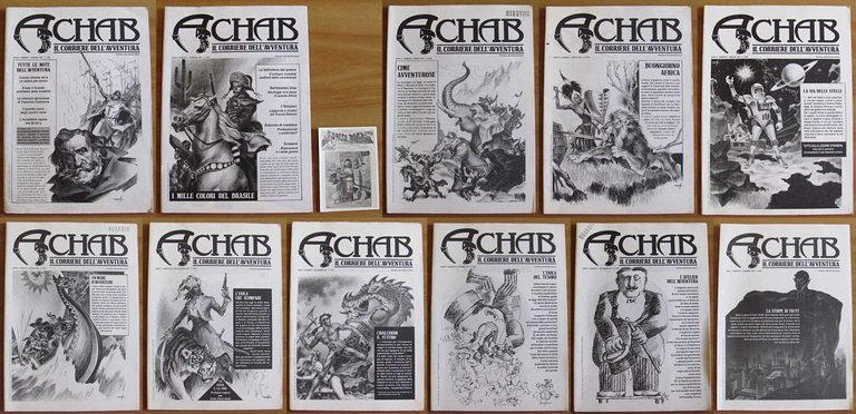 ACHAB Il corriere dell'avventura N.1/12 Annata completa 1991 | Immagine Gallery 2