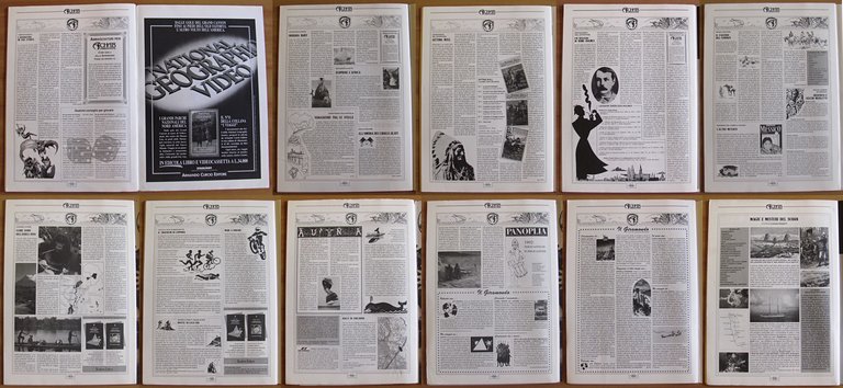 ACHAB Il corriere dell'avventura N.1/12 Annata completa 1991 | Immagine Gallery 4