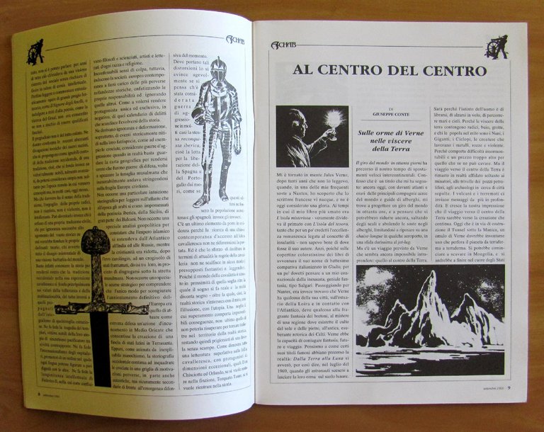 ACHAB Il Corriere dell'Avventura N.9, 1993 - Verne, Arcieri e …