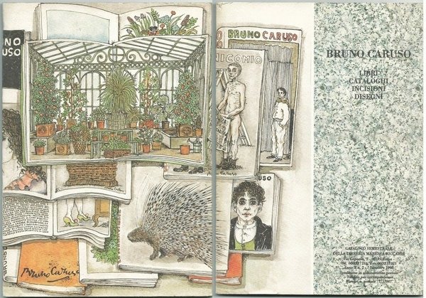 Acquaforte "Saturnina" allegata al Catalogo Semestrale della Libreria Maresca Riccardi …