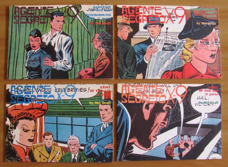 AGENTE SEGRETO X9 - Comic Art, 1974 - LOTTO 12 …