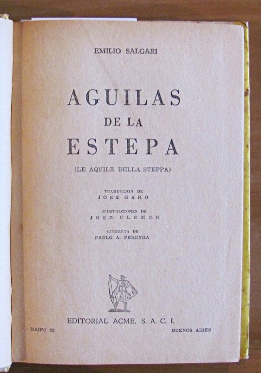 AGUILAS DE LA ESTEPA