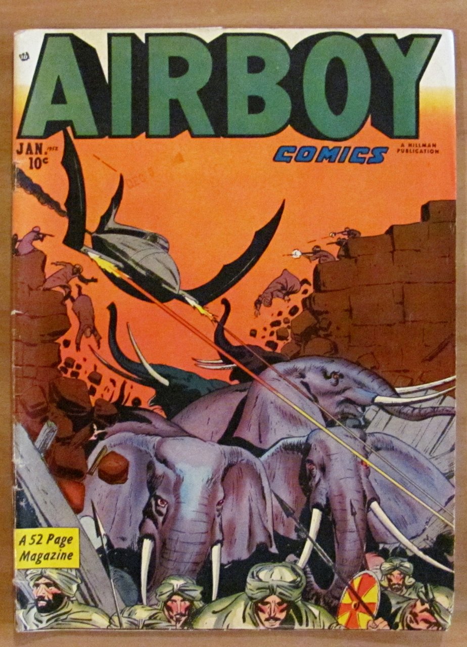 AIRBOY Comics - Vol.8 N.12 - January 1952