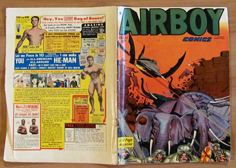 AIRBOY Comics - Vol.8 N.12 - January 1952