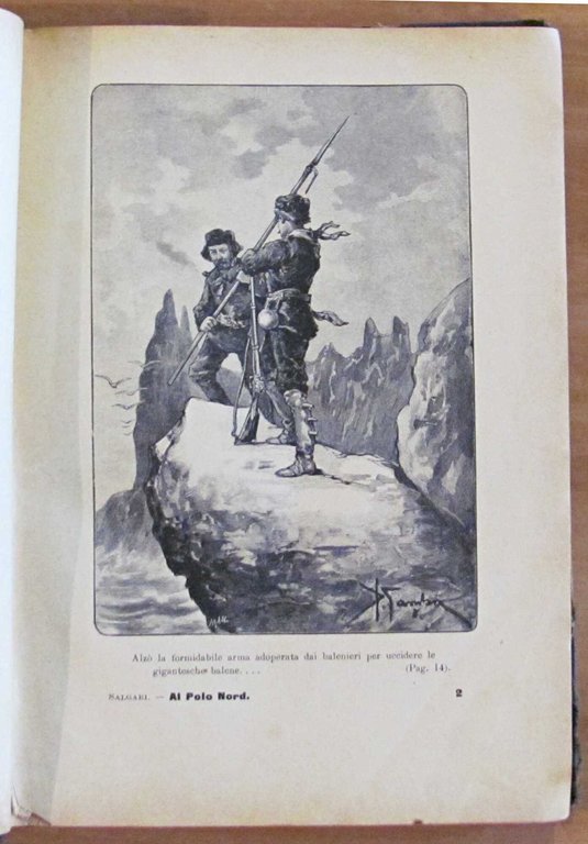 AL POLO NORD, 1903 - ill. G. GAMBA