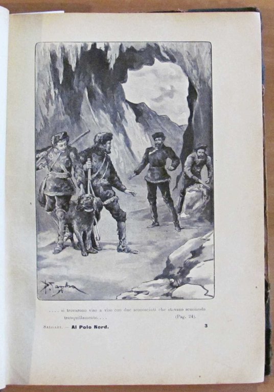 AL POLO NORD, 1903 - ill. G. GAMBA