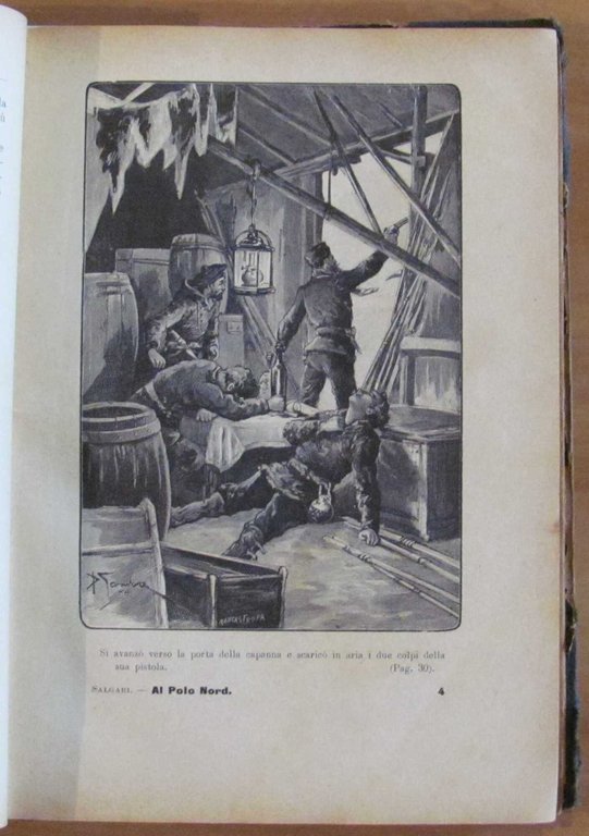 AL POLO NORD, 1903 - ill. G. GAMBA