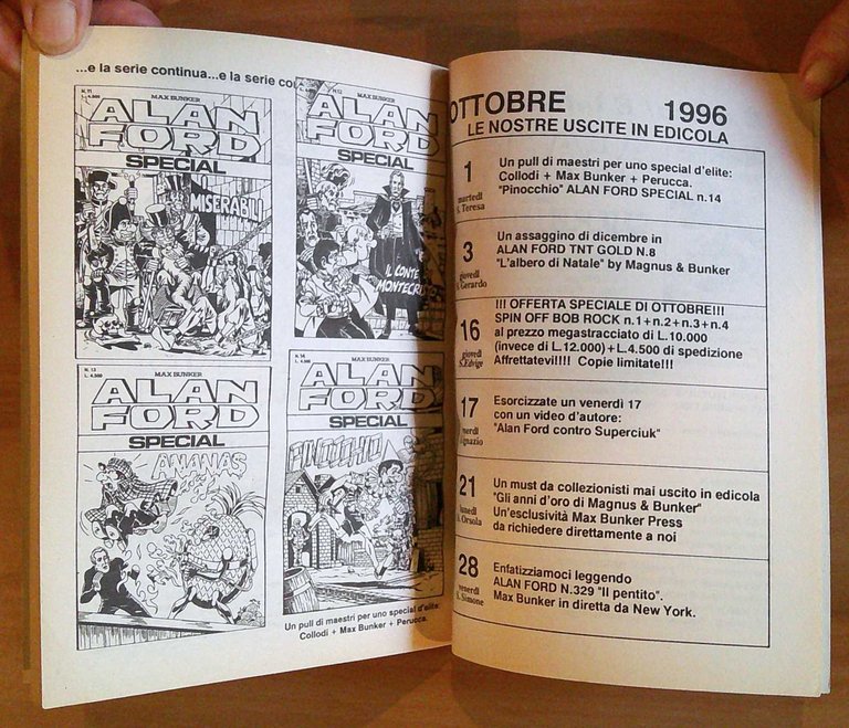 ALAN FORD - SPECIAL N.14 - PINOCCHIO