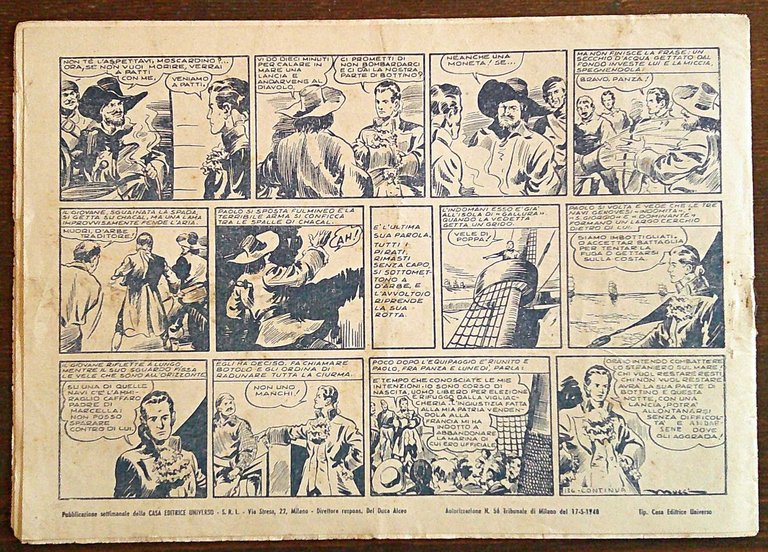 ALBI dell'INTREPIDO N.136 - Fiamme sulle Antille, 1948