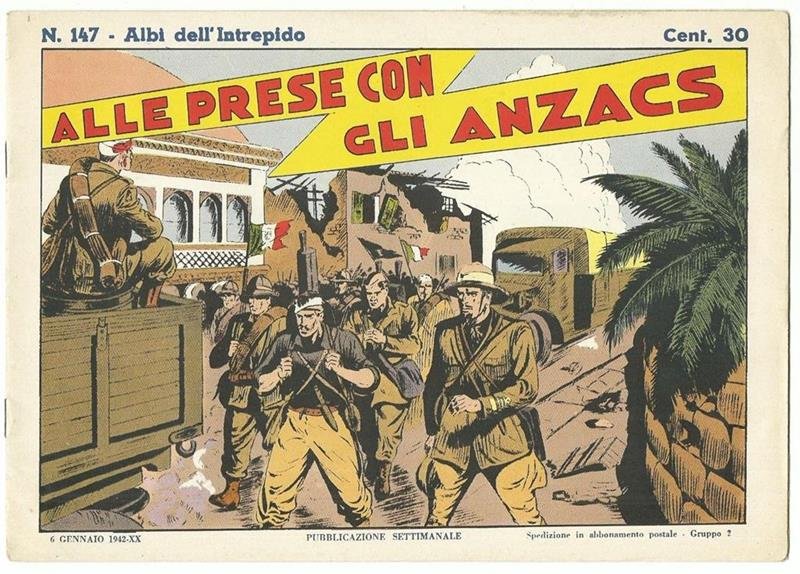 Albi Dell'intrepido N.147. Alle Prese con Gli Anzacs