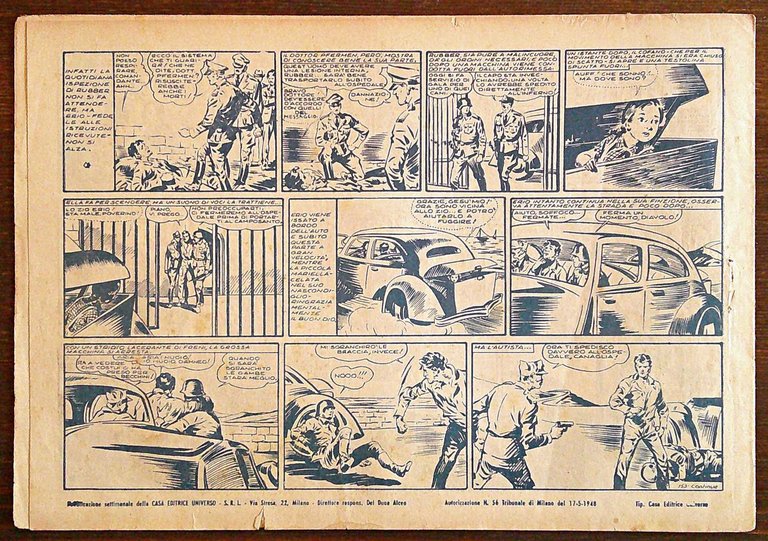 ALBI dell'INTREPIDO N.153 - Alla Corte di Solimano I, 1948