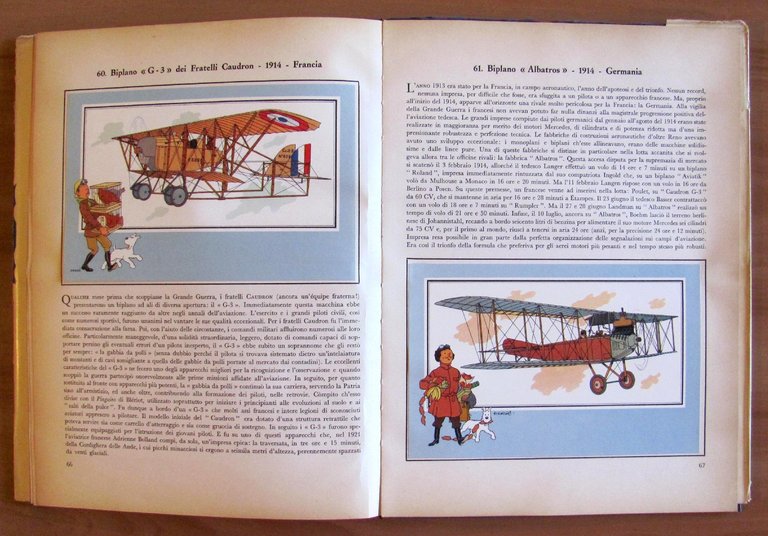 ALBUM - Hergé L'AVIAZIONE dalle Origini al 1914 - Ediz. …