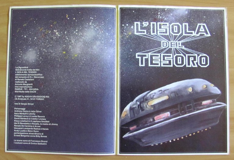 ALBUM - L'ISOLA DEL TESORO - VUOTO