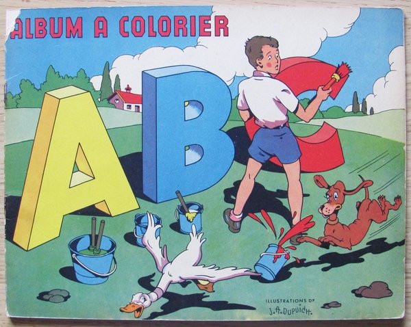Album a Colorieur ABC
