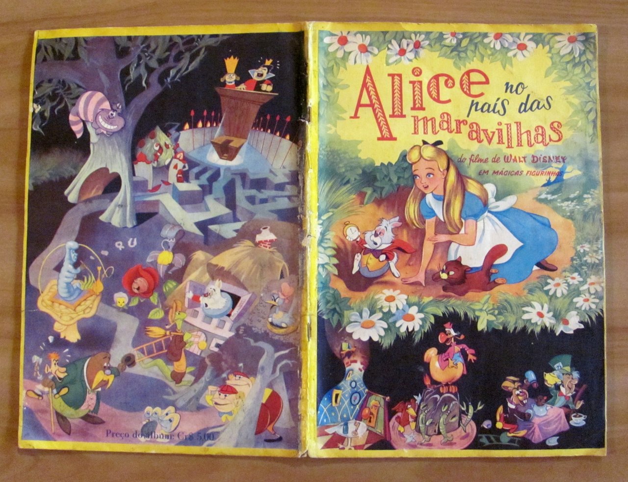 Album ALICE NO PAIS DAS MARAVILHAS - Vecchi, 1958 - …