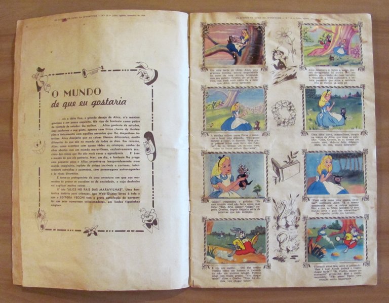 Album ALICE NO PAIS DAS MARAVILHAS - Vecchi, 1958 - …