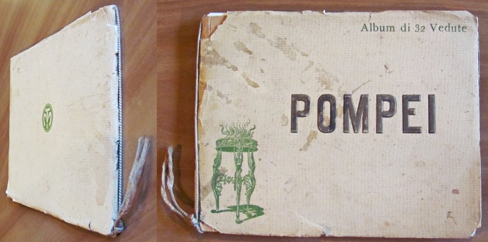 Album di 32 Vedute POMPEI con 32 Tavole fotografiche