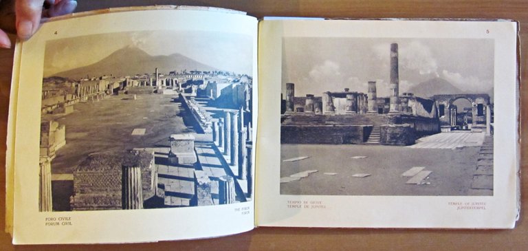 Album di 32 Vedute POMPEI con 32 Tavole fotografiche