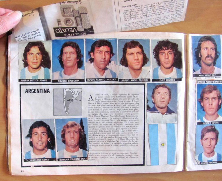 ALBUM di Figurine del Radiocorriere TV - MONDIALI MONACO 74 …