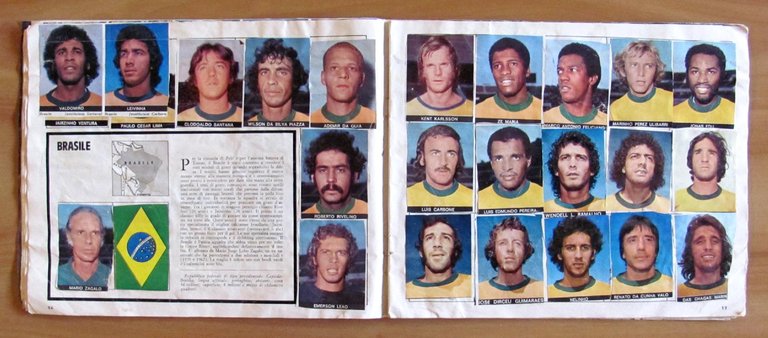 ALBUM di Figurine del Radiocorriere TV - MONDIALI MONACO 74 …