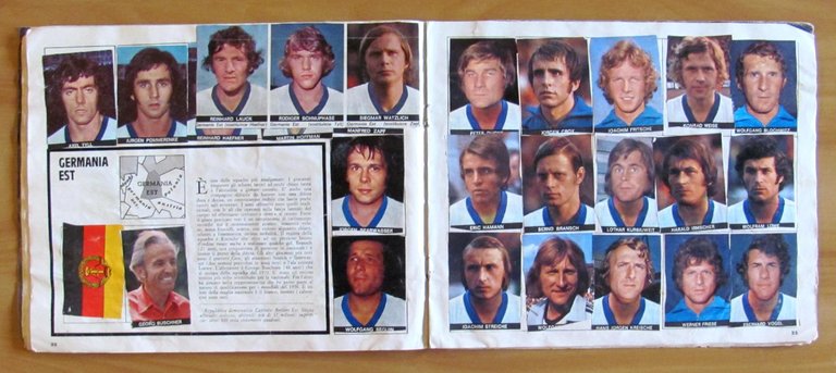 ALBUM di Figurine del Radiocorriere TV - MONDIALI MONACO 74 …