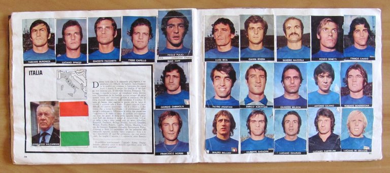 ALBUM di Figurine del Radiocorriere TV - MONDIALI MONACO 74 …